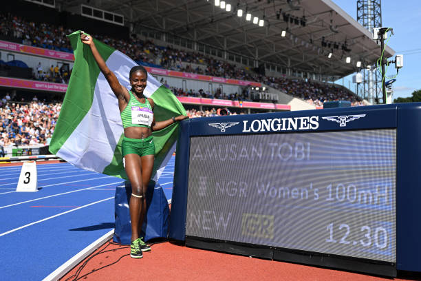 Amusan sets new record, wins gold at Commonwealth Games