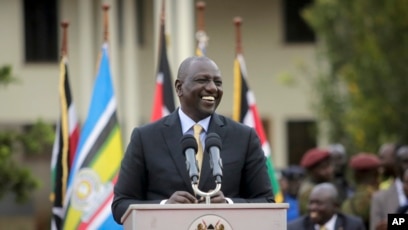 Ruto sworn in as Kenya’s president after divisive poll