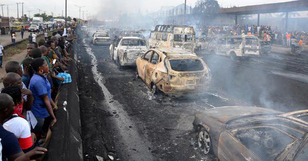 Nineteen persons burnt to death in Abuja auto crash