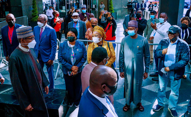 Buhari departs New York after attending UN General Assembly