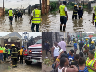 Gridlock, outcry as floods hit Lagos, kill two