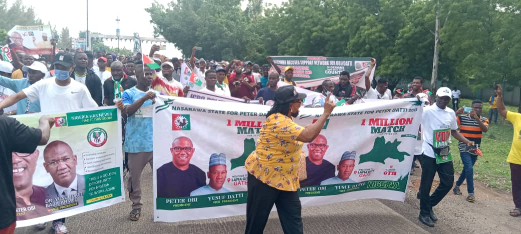2023: One-million march for Peter Obi holds in Ogun