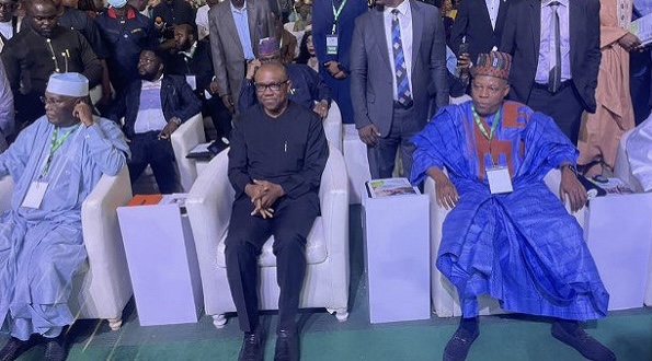 2023: Tinubu absent as presidential candidates sign peace accord
