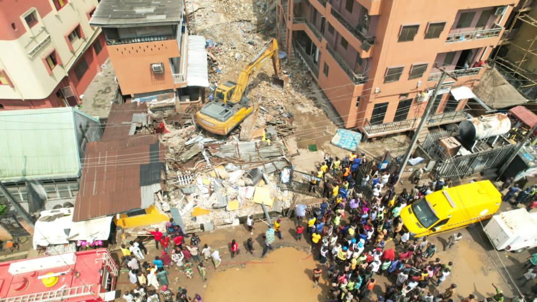 Four confirmed dead as Lagos suffers another building collapse