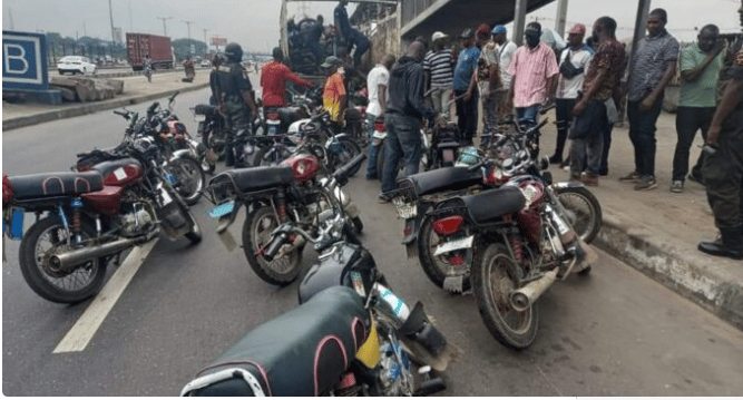 Okada Ban: Defaulters risk three years jail, says Lagos Govt