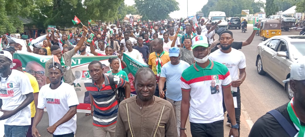 2023: One-million march for Peter Obi holds in Ogun