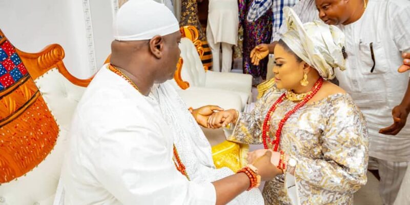 Ooni of Ife remarries after Naomi’s split