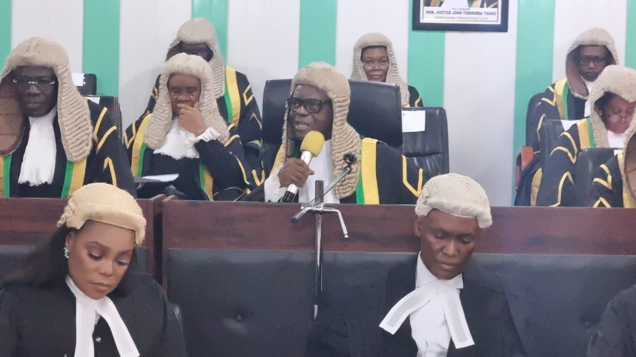 Chief judge Hon. Justice John Terhemba Tsoho.
