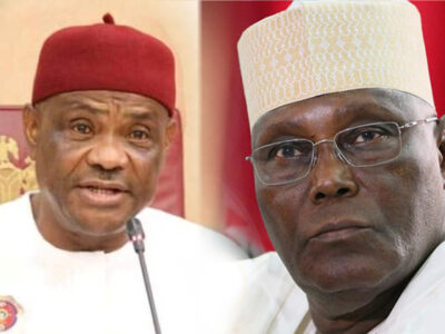 PDP surviving without Obasanjo, Wike cannot play God - Atiku