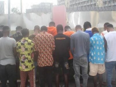 EFCC arrests 17 suspected internet fraudsters in Benin City