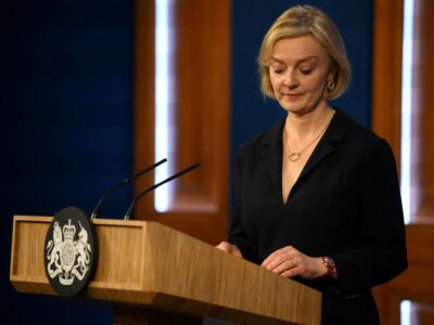 UK Prime Minister Truss resigns following failed budget