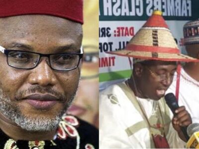 Appeal Court Ruling: Nnamdi Kanu must not be released, Miyetti Allah warns