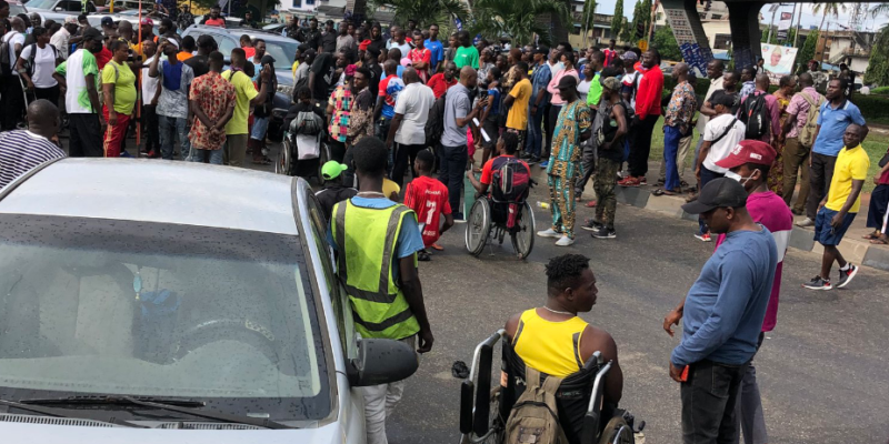 [ICYMI] Protest: FG chides para-athletes, accuses them of disrupting peace