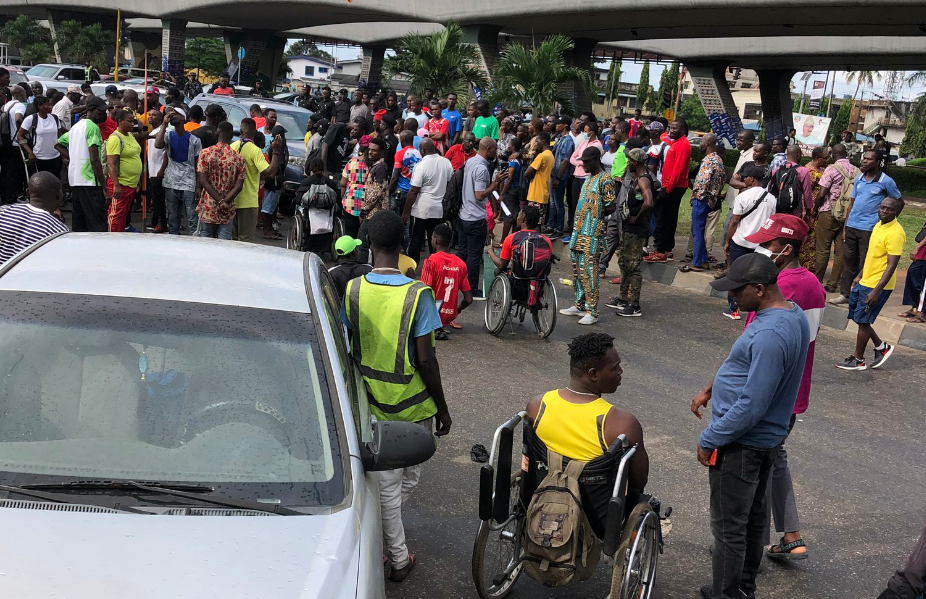 [ICYMI] Protest: FG chides para-athletes, accuses them of disrupting peace