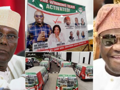 Wike removes Atiku’s photos from River PDP campaign posters
