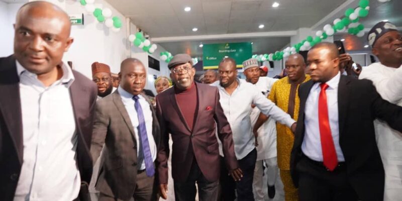 JUST IN: Tinubu returns to Nigeria from UK