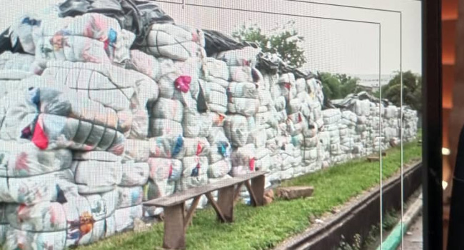 Customs impound 1,995 bales of used clothing in Lagos state