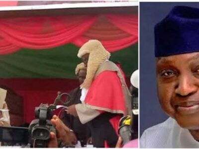 BREAKING: Oyebanji takes oath of office as Ekiti Governor