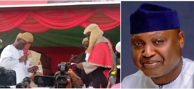 BREAKING: Oyebanji takes oath of office as Ekiti Governor