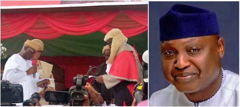 BREAKING: Oyebanji takes oath of office as Ekiti Governor