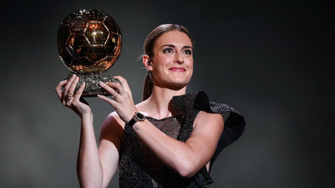 Alexia Putellas wins second successive women’s Ballon d’Or