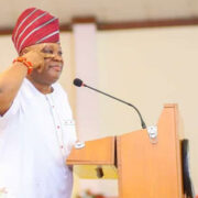 Davido, Ooni grace Adeleke’s inauguration as Osun Governor