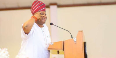 Davido, Ooni grace Adeleke’s inauguration as Osun Governor