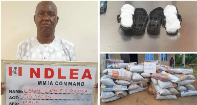 NDLEA arrests wanted kingpin, another Saudi-bound trafficker with cocaine in sandals