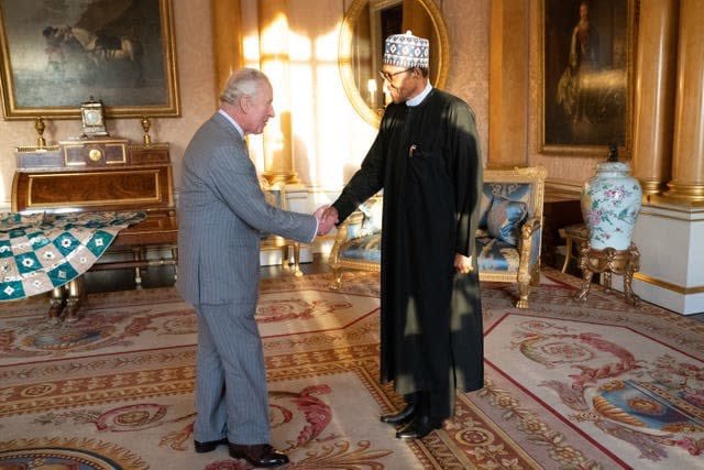 I told King Charles III I don’t have a house in the UK – Buhari