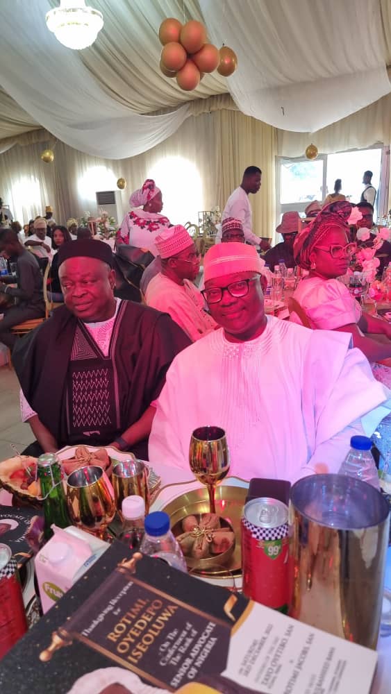 Oyedepo celebrates his elevation to the rank of Senior Advocate of Nigeria in grand style