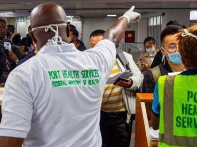 FG suspends COVID-19 tests for travellers