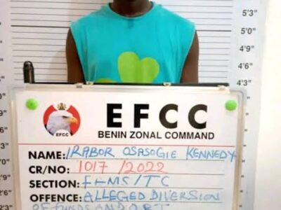 EFCC arrests 21-year-old for alleged €17,000 fraud