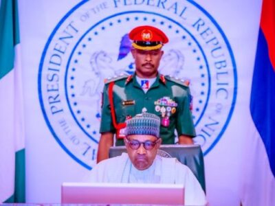 Buhari's last new year message as president