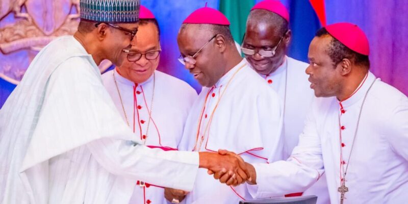 BREAKING: Buhari holds closed-door meeting with Catholic Bishops