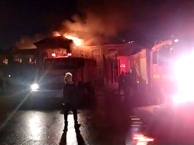 BREAKING: Fire engulfs Abuja residential building