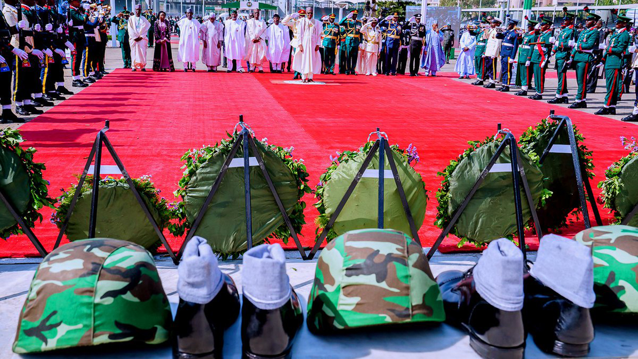 Nigerians mark Armed Forces Remembrance Day