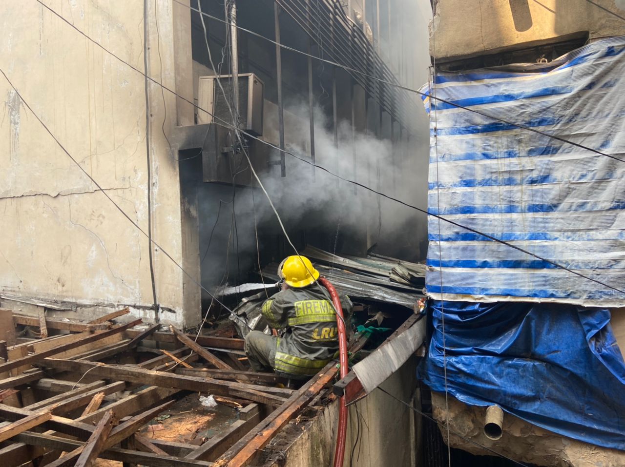 Goods worth millions destroyed in Balogun market fire