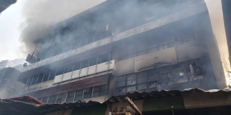 Goods worth millions destroyed in Balogun market fire