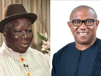 BREAKING: Edwin Clark endorses Peter Obi for president