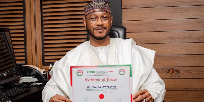 Appeal Court reinstates Dauda Lawal as Zamfara PDP governorship candidate