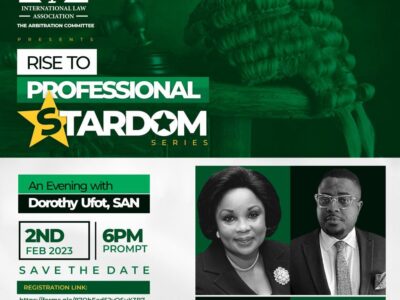 INTERNATIONAL LAW ASSOCIATION: RISE TO PROFESSIONAL STARDOM SERIES