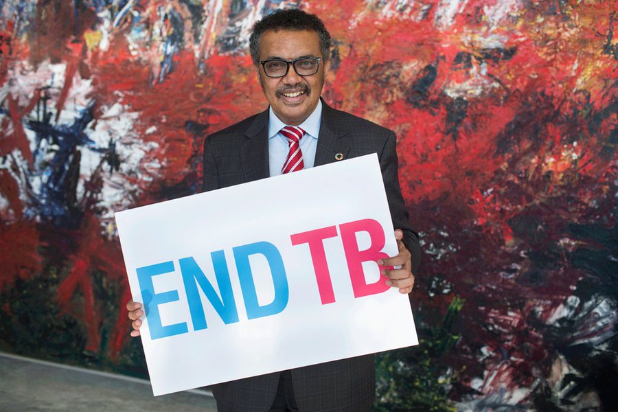 Director General of the World Health Organisation, Dr Tedros Ghebreyesus