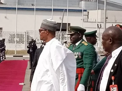 Heavy security as Buhari visits Lagos for #LekkiDeepSeaPort commissioning