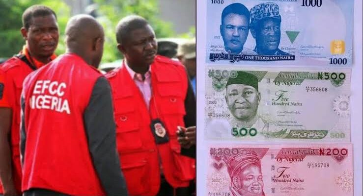 EFCC arrests naira note racketeers in Abuja