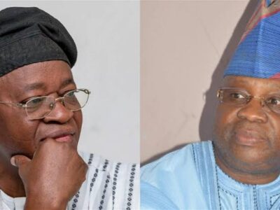 BREAKING: Tribunal nullified Adeleke's Victory, declared Oyetola winner