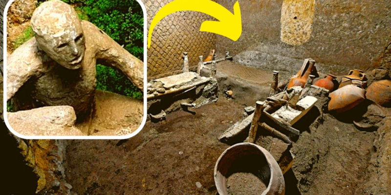 RESEARCH: ARCHAEOLOGISTS BROKE INTO A FORBIDDEN CHAMBER IN POMPEIJ AND THEN FROZE AT THE SIGHT WITHIN!