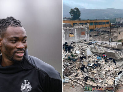Former Chelsea, Newcastle player Christian Atsu rescued from Turkey, Syria earthquake debris