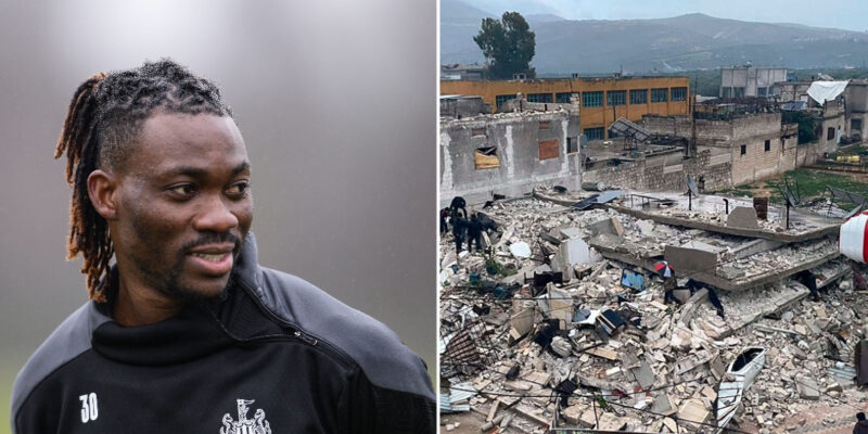 Former Chelsea, Newcastle player Christian Atsu rescued from Turkey, Syria earthquake debris