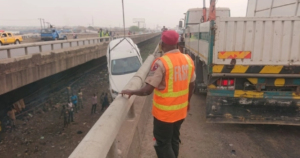 One killed in multiple accidents on Kara Bridge, motorists groan in gridlock
