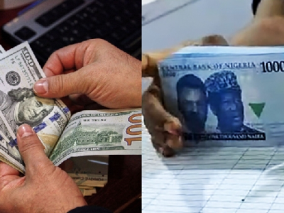Naira trades at N756/$1 at the black market on Valentine's day